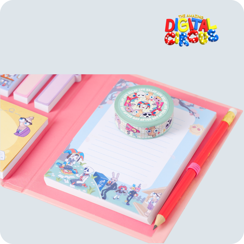 Digital Circus Anime Stationery Set 。