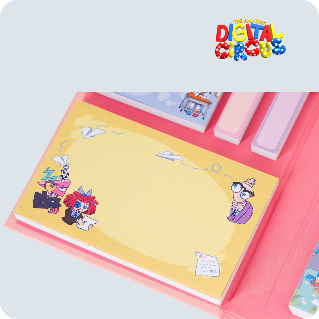 Digital Circus Anime Stationery Set 。