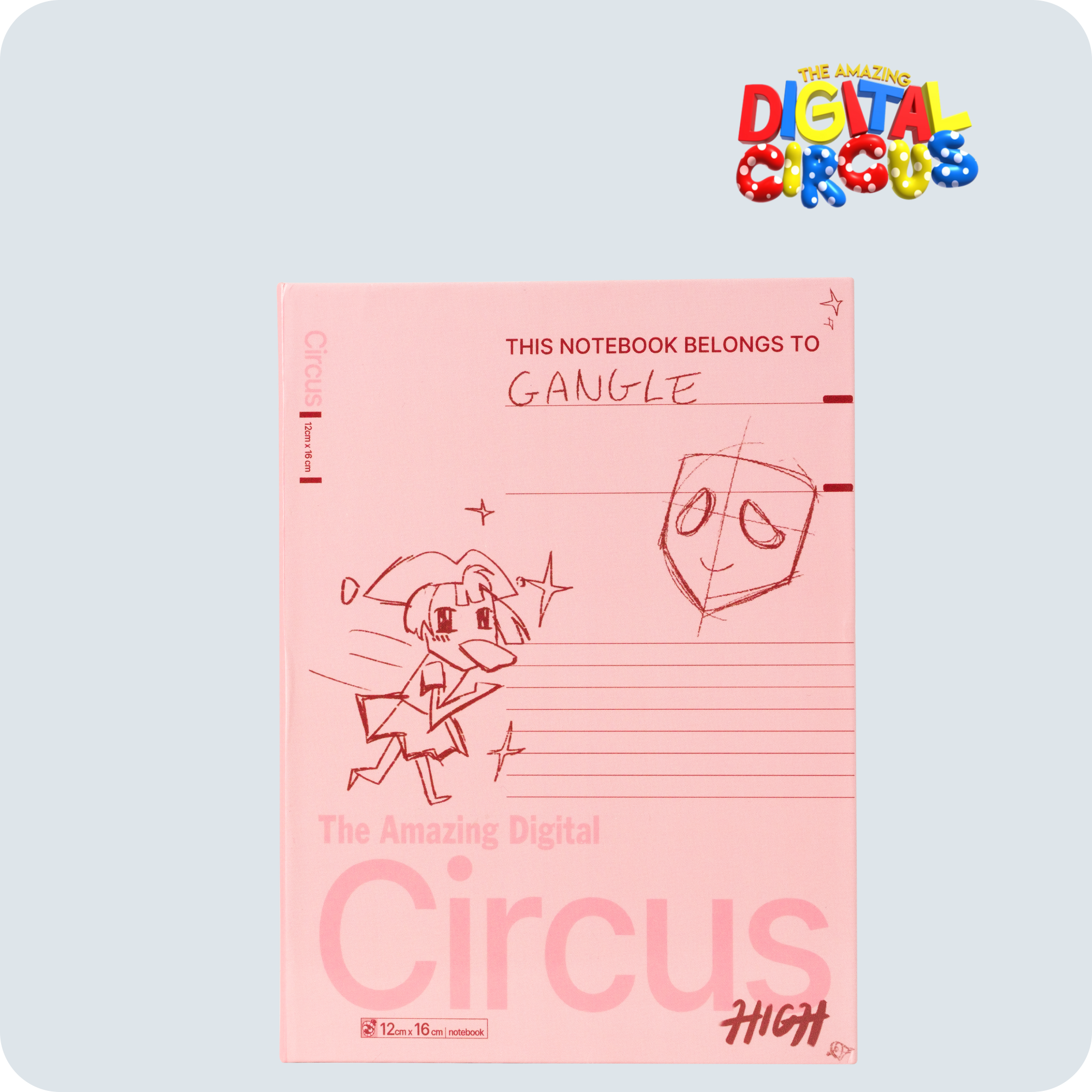 Digital Circus Anime Stationery Set 。