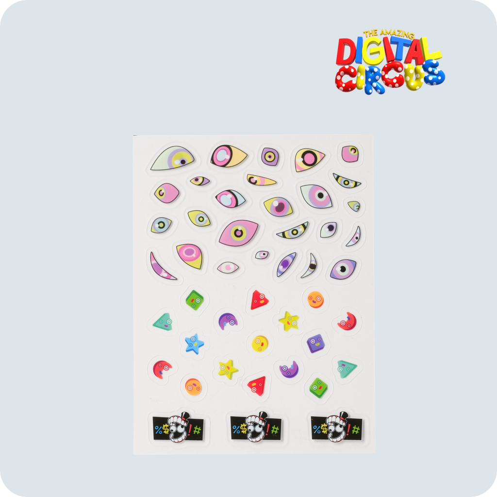 Digital Circus Anime Stationery Set 。