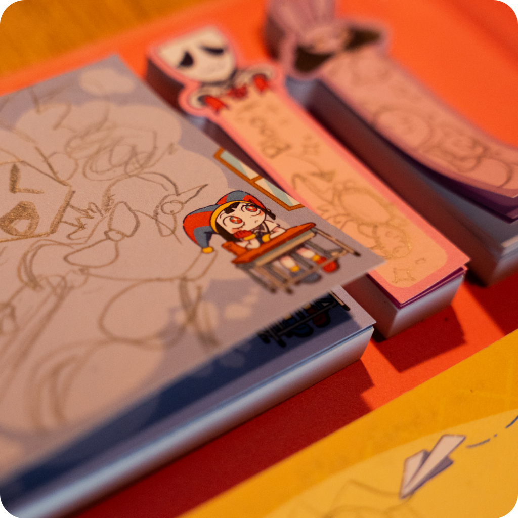 Digital Circus Anime Stationery Set 。