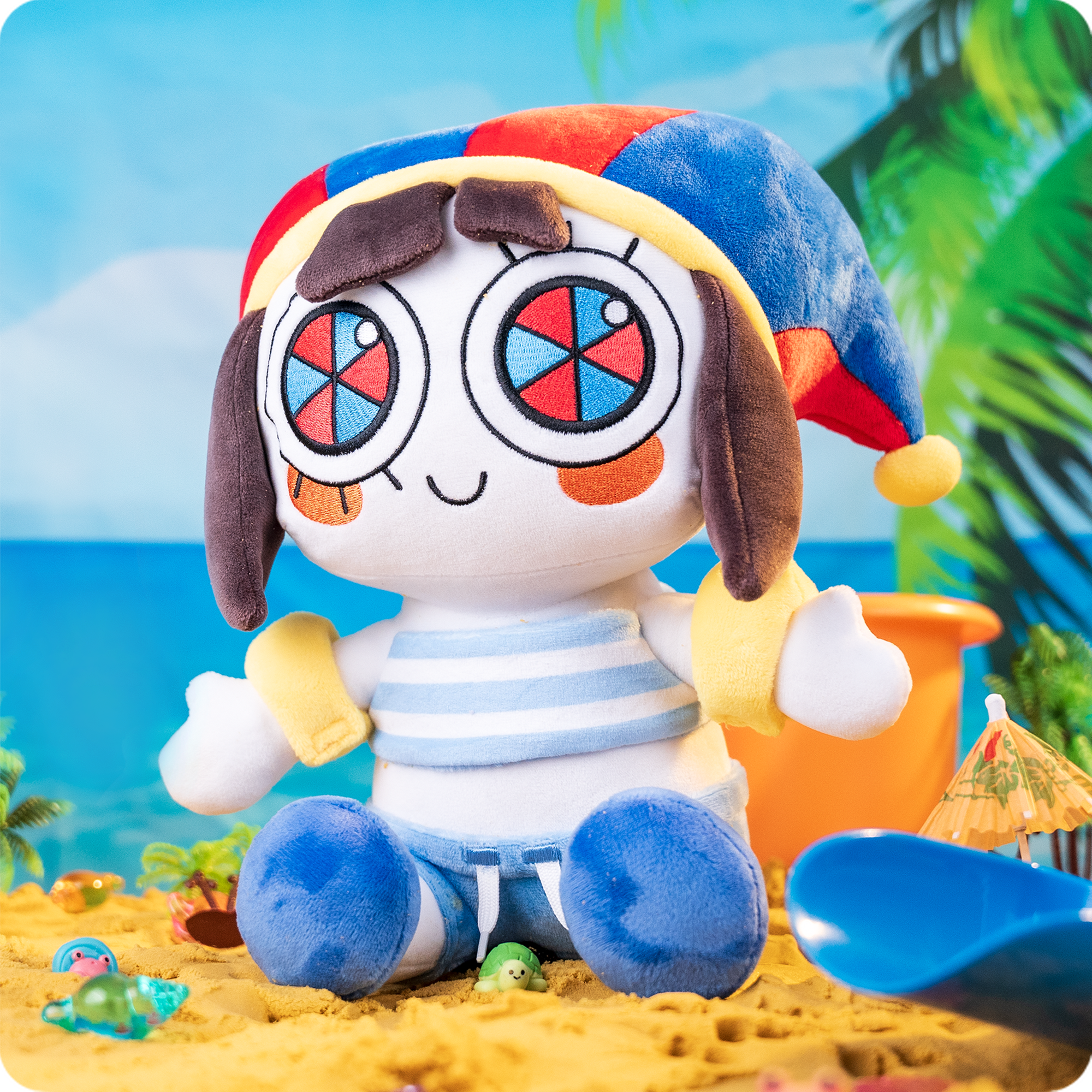 Beach Pomni Plush