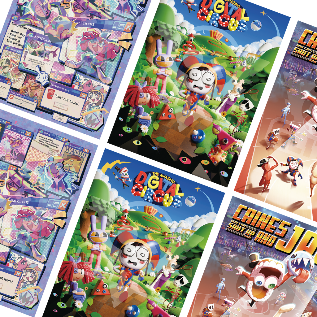 Digital Circus Print Collection 1