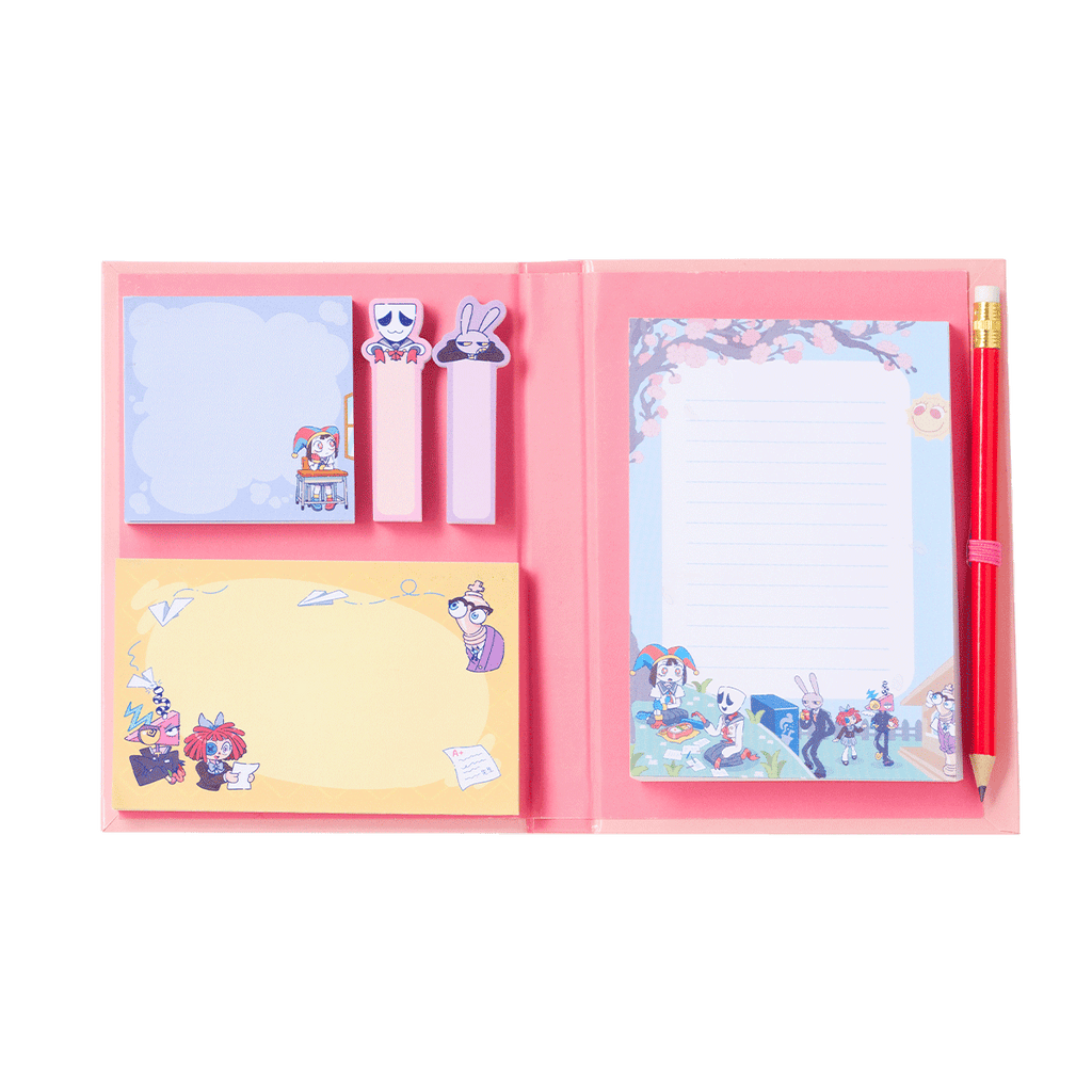 Digital Circus Anime Stationery Set 。