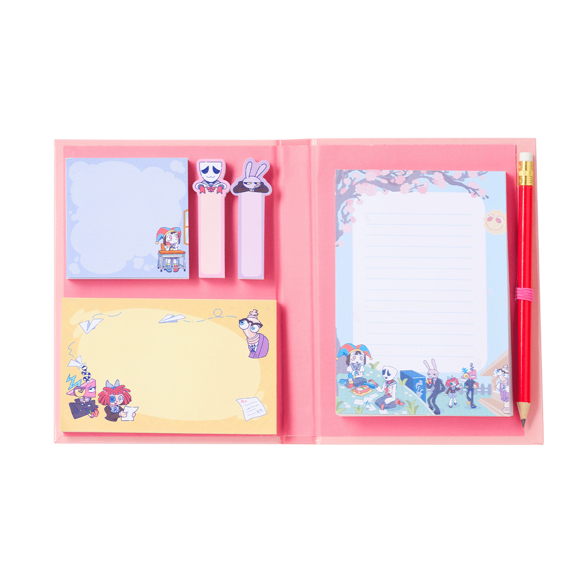 Digital Circus Anime Stationery Set 。