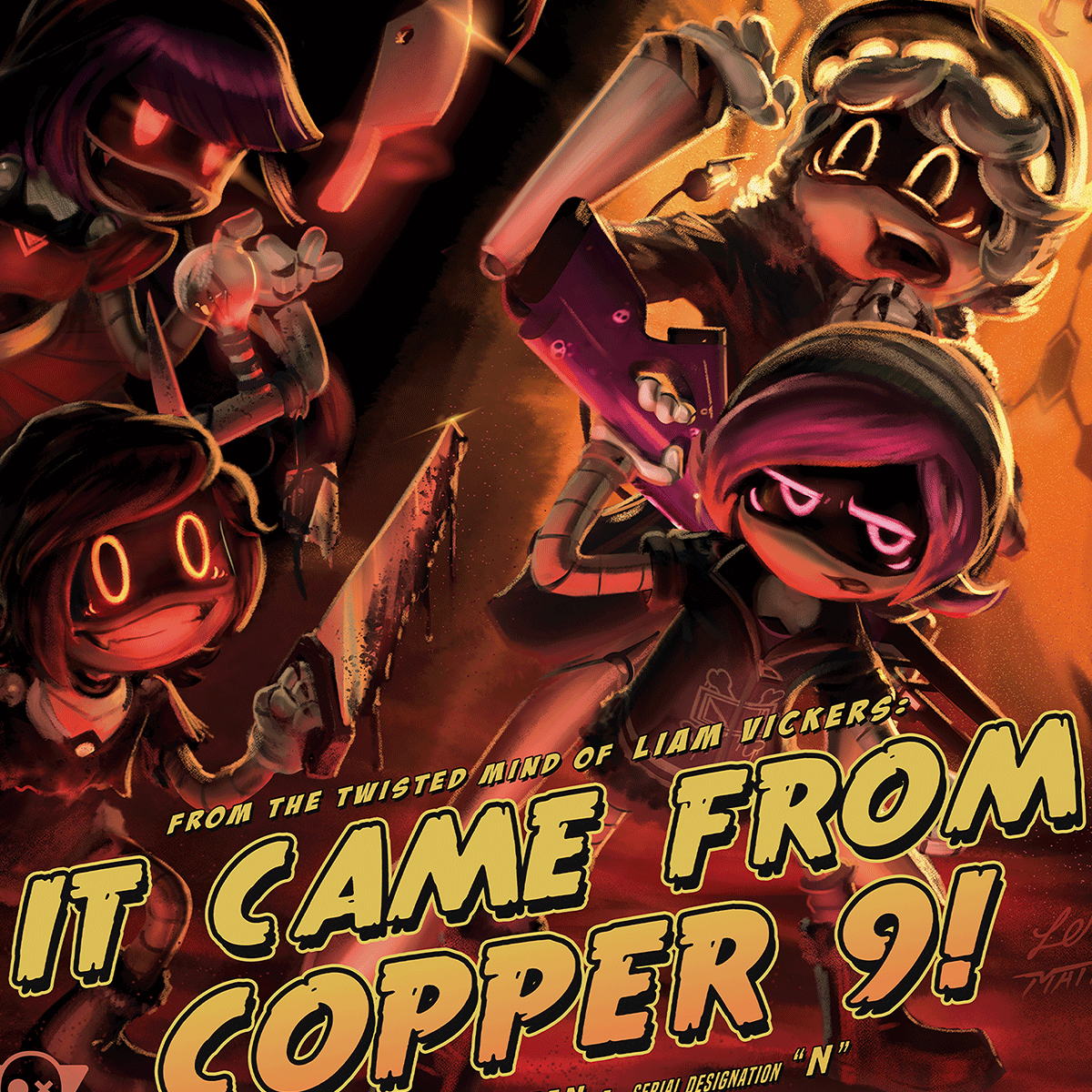 It Came From Copper 9 Poster